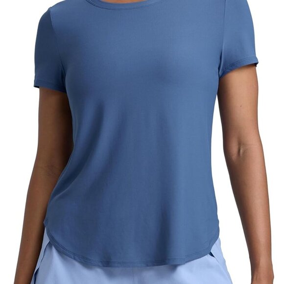 Cloudweight Workout Tops for Women Lightweight Athletic Short Sleeve Shirts Gym